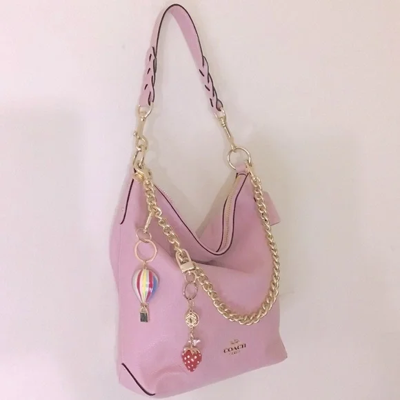 Coach Pink Abby Duffle Crossbody/Shoulder Bag NWOT